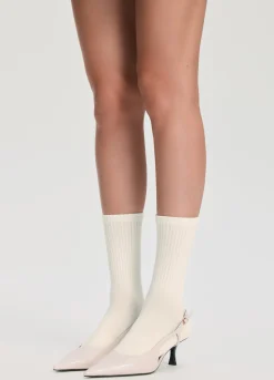 Gerippte Unisex-Socken, 3er-Pack