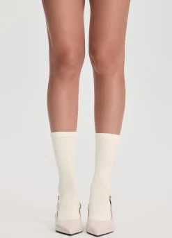 Gerippte Unisex-Socken, 3er-Pack