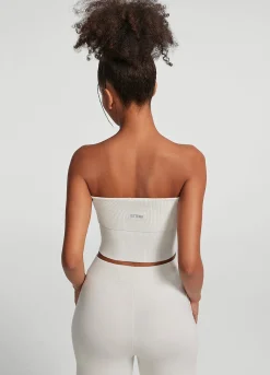 Grobstrick-Crop-Top