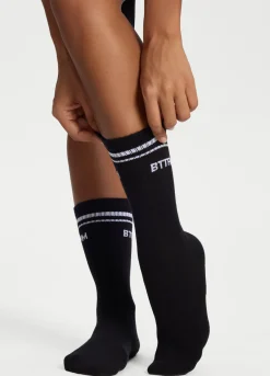 Halbhohe Unisex-Socken – 3er-Pack