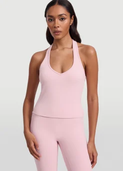 Halter-Top mit offenem Rücken