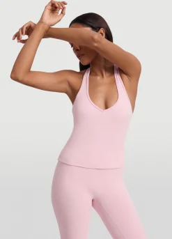 Halter-Top mit offenem Rücken