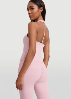 Halter-Top mit offenem Rücken