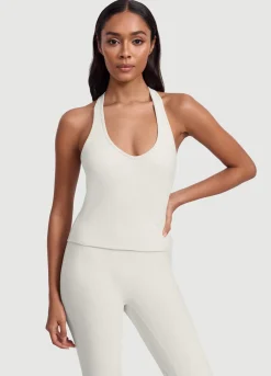 Halter-Top mit offenem Rücken