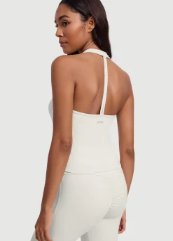 Halter-Top mit offenem Rücken