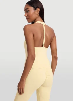 Halter-Top mit offenem Rücken