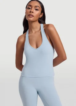 Halter-Top mit offenem Rücken