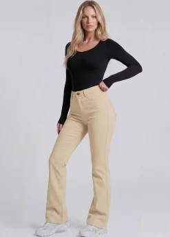 High Waist Flared Jeans