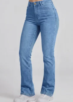 High Waist Flared Jeans