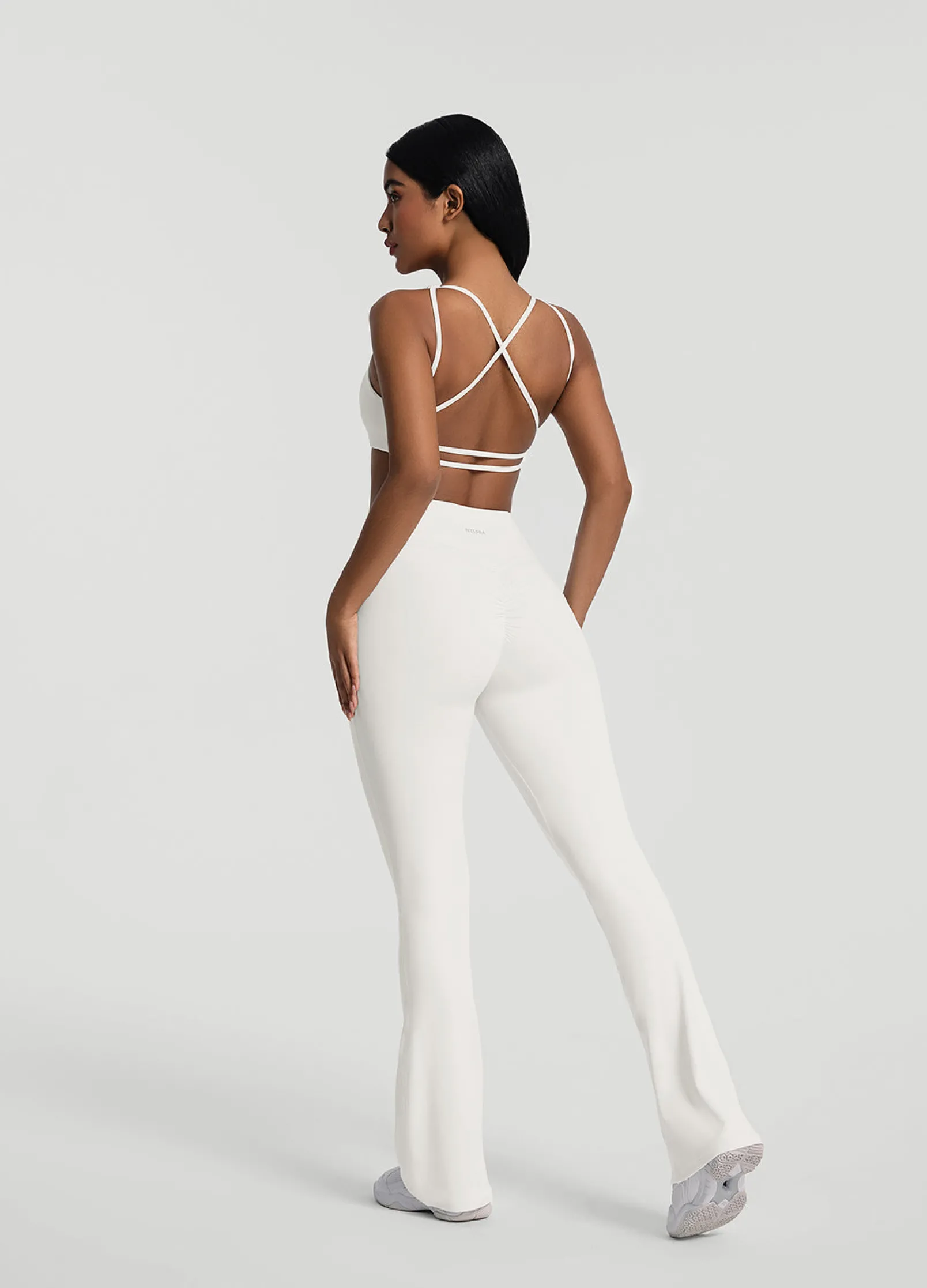 High-Waist-Leggings mit Bauchweg-Effekt