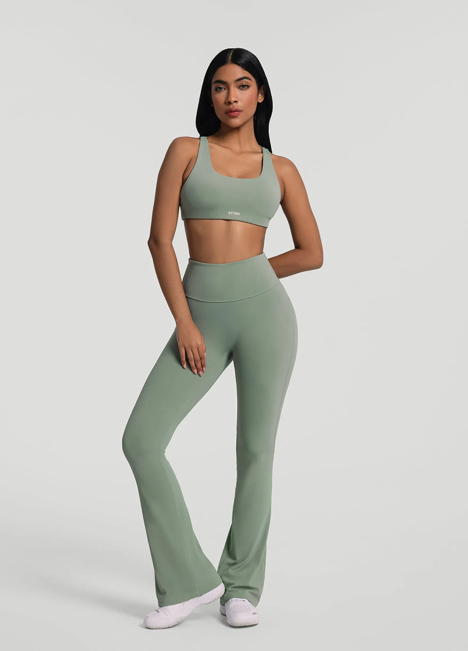 High-Waist-Leggings mit Bauchweg-Effekt
