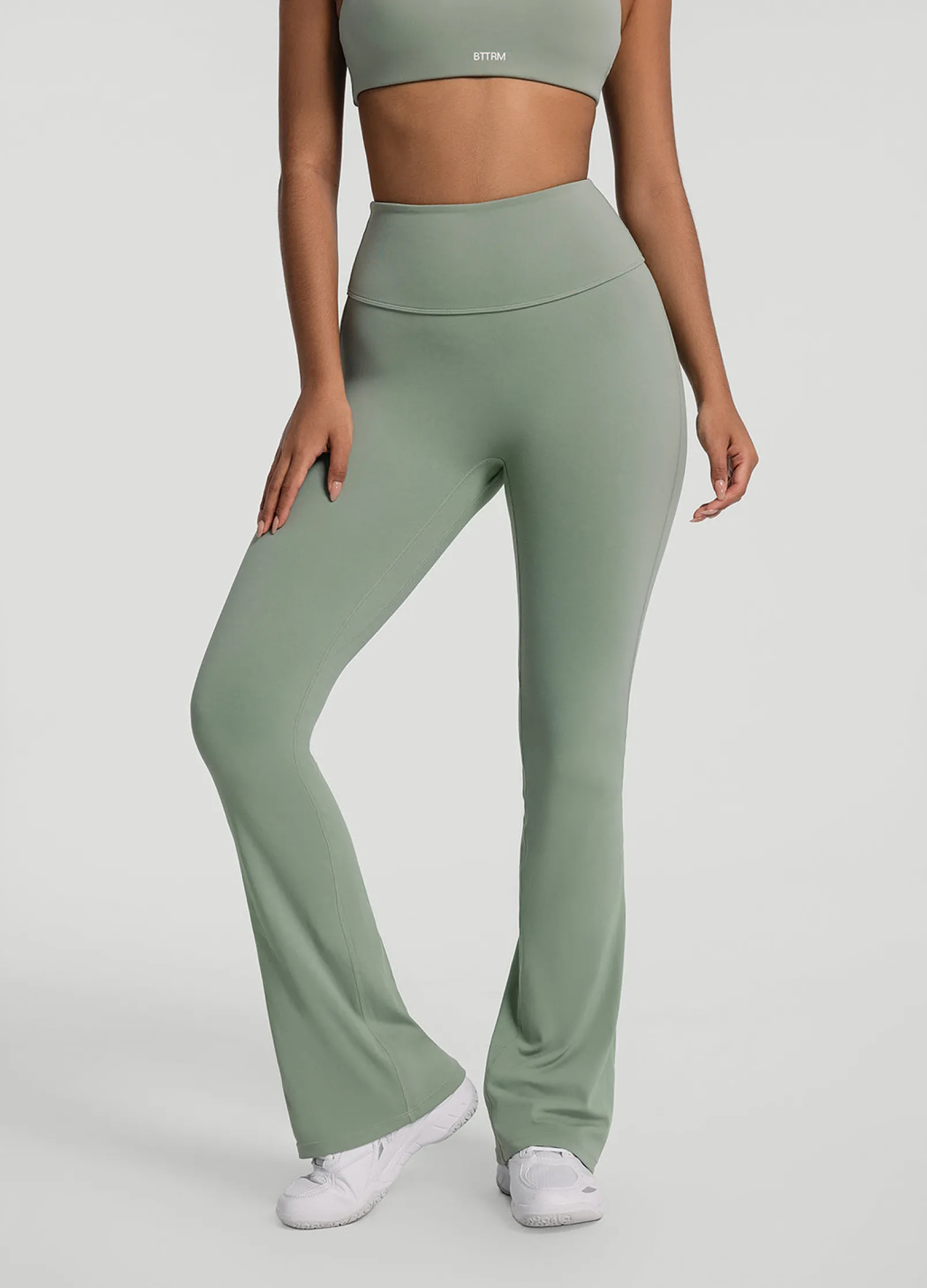 High-Waist-Leggings mit Bauchweg-Effekt
