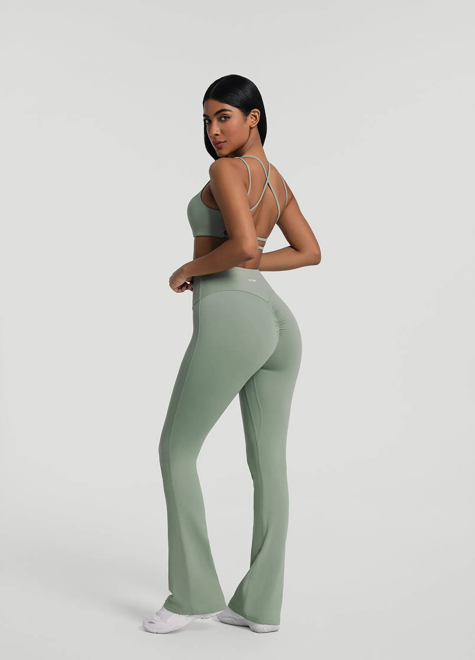 High-Waist-Leggings mit Bauchweg-Effekt