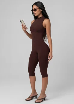 High-Waist Sculpt Capri-Leggings