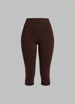 High-Waist Sculpt Capri-Leggings