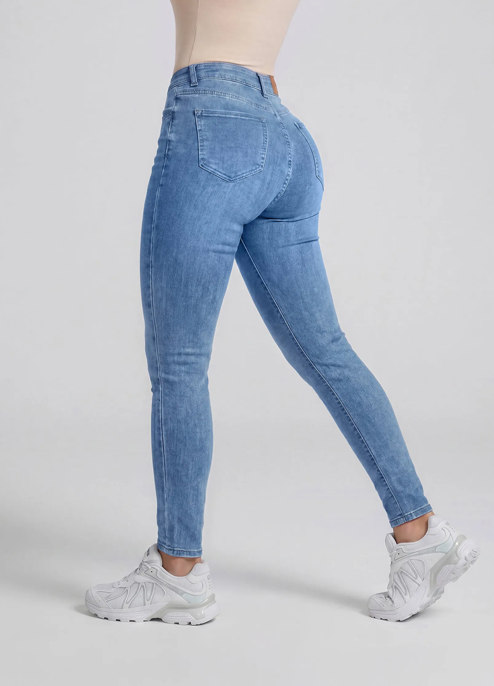 High Waist Skinny Jeans