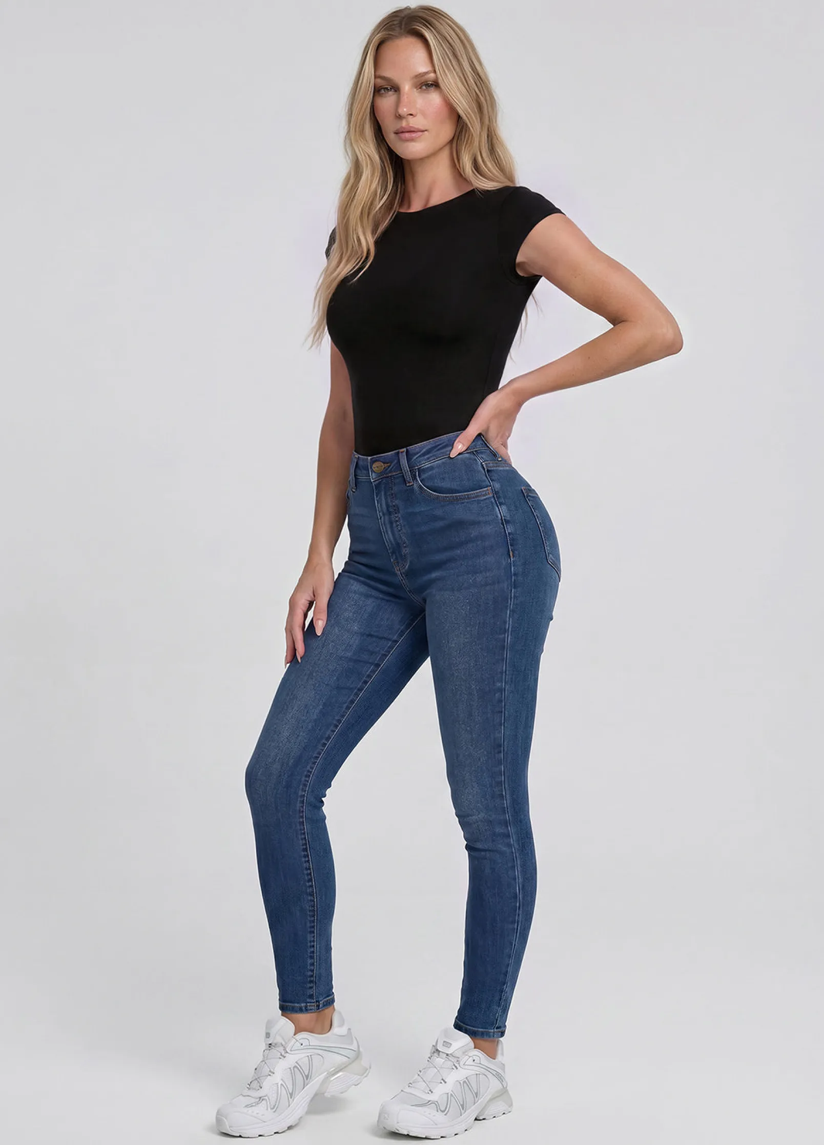 High Waist Skinny Jeans
