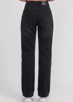 High Waist Straight Jeans