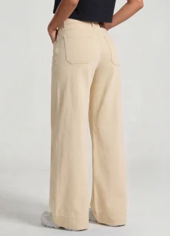 High Waist Weide Leg Jeans