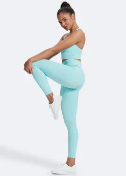 Hochgeschnittene Pilates-Leggings
