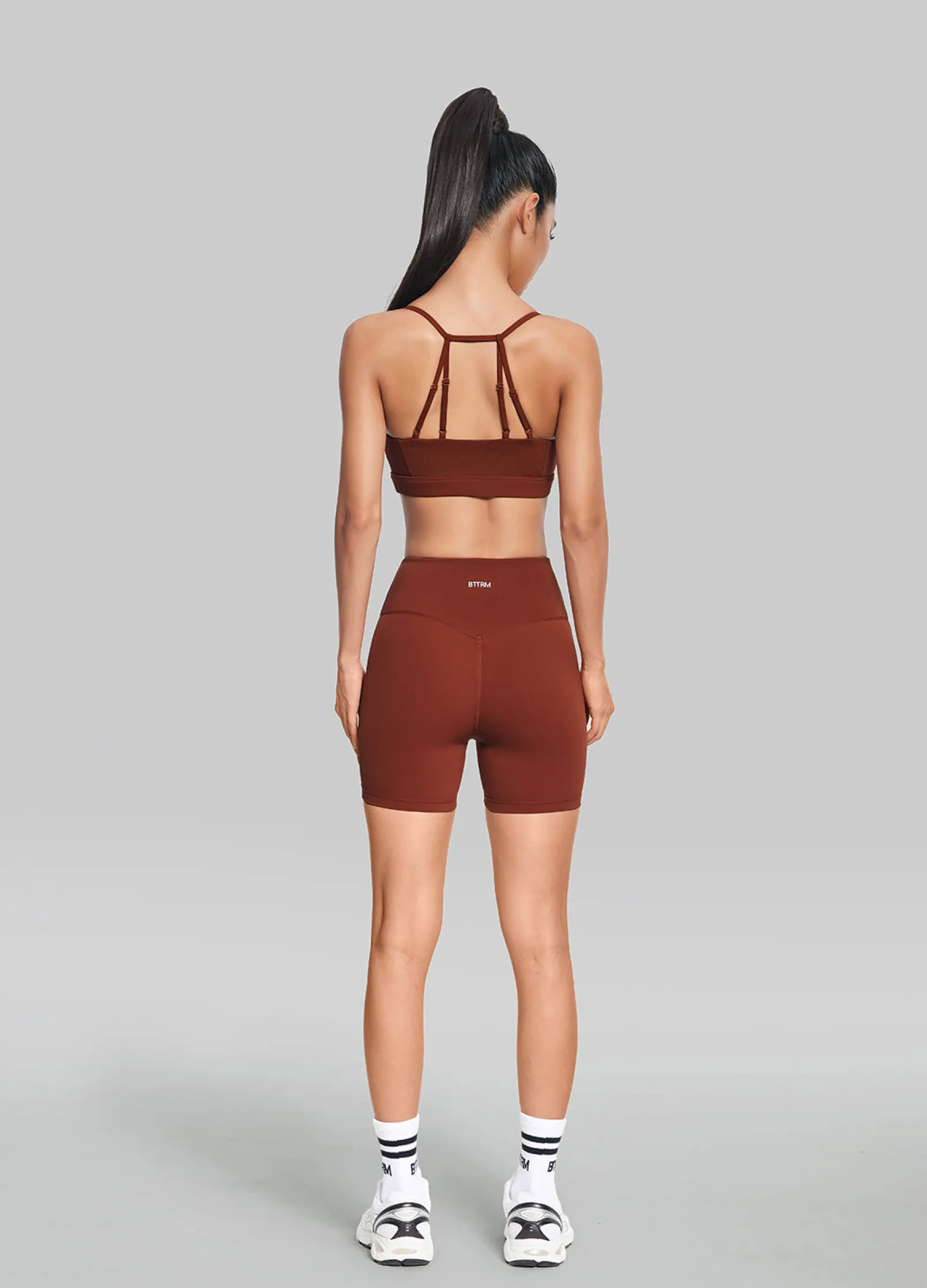 Impact-Mesh-Shorts mit hohem Bund