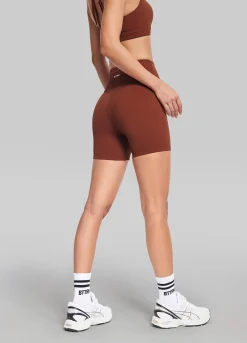 Impact-Mesh-Shorts mit hohem Bund