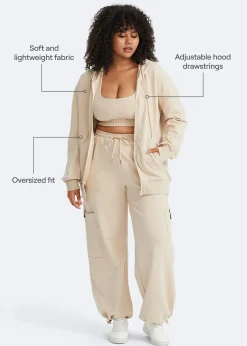 Kapuzenjacke mit Taschen