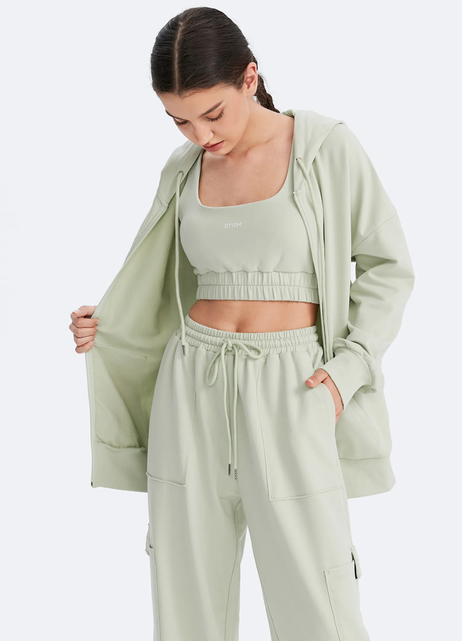 Kapuzenjacke mit Taschen