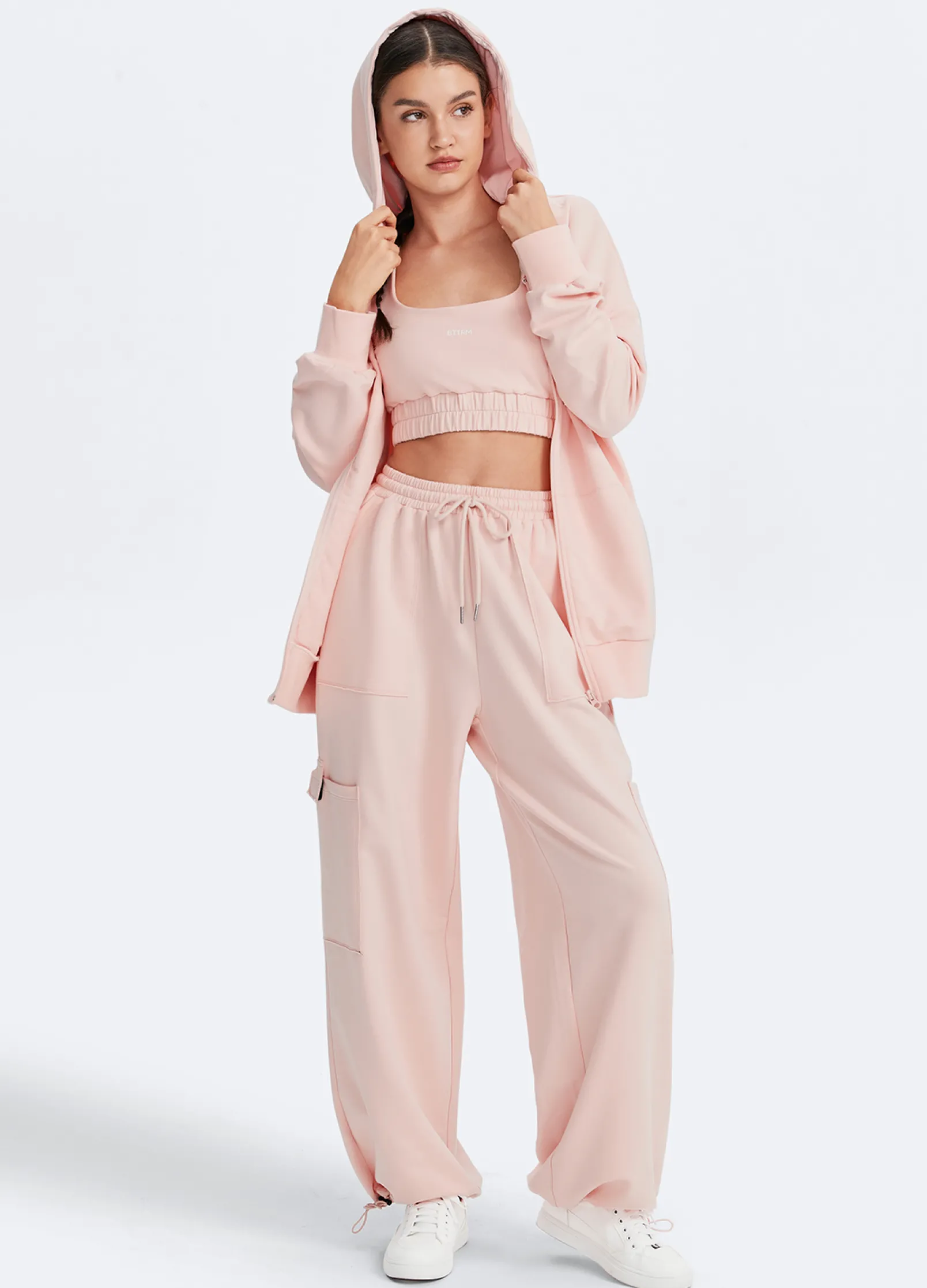 Kapuzenjacke mit Taschen
