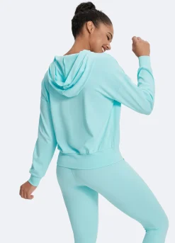 Klassisch geschnittener Kapuzenpullover