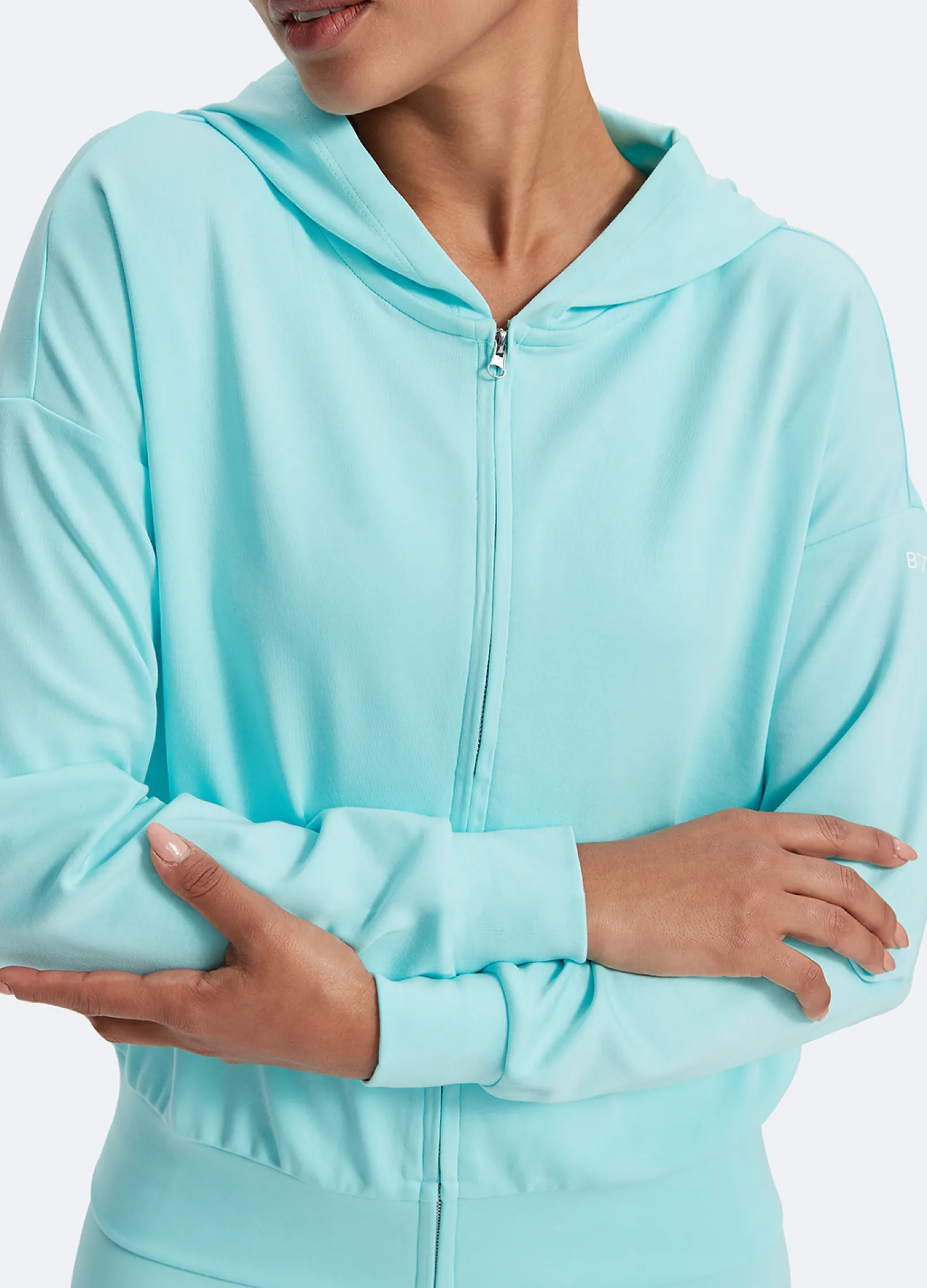 Klassisch geschnittener Kapuzenpullover
