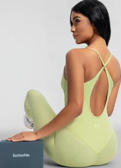 Kreuzrücken-Bodysuit