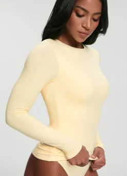 Langarmshirt mit Rundhalsausschnitt