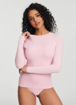 Langarmshirt mit Rundhalsausschnitt