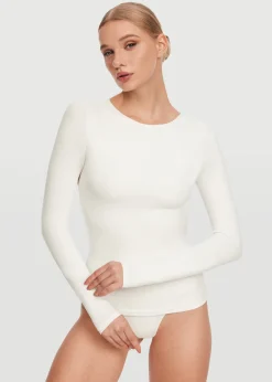 Langarmshirt mit Rundhalsausschnitt