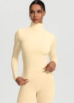 Langarmshirt mit Stehkragen