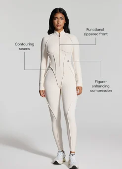 Langer Catsuit