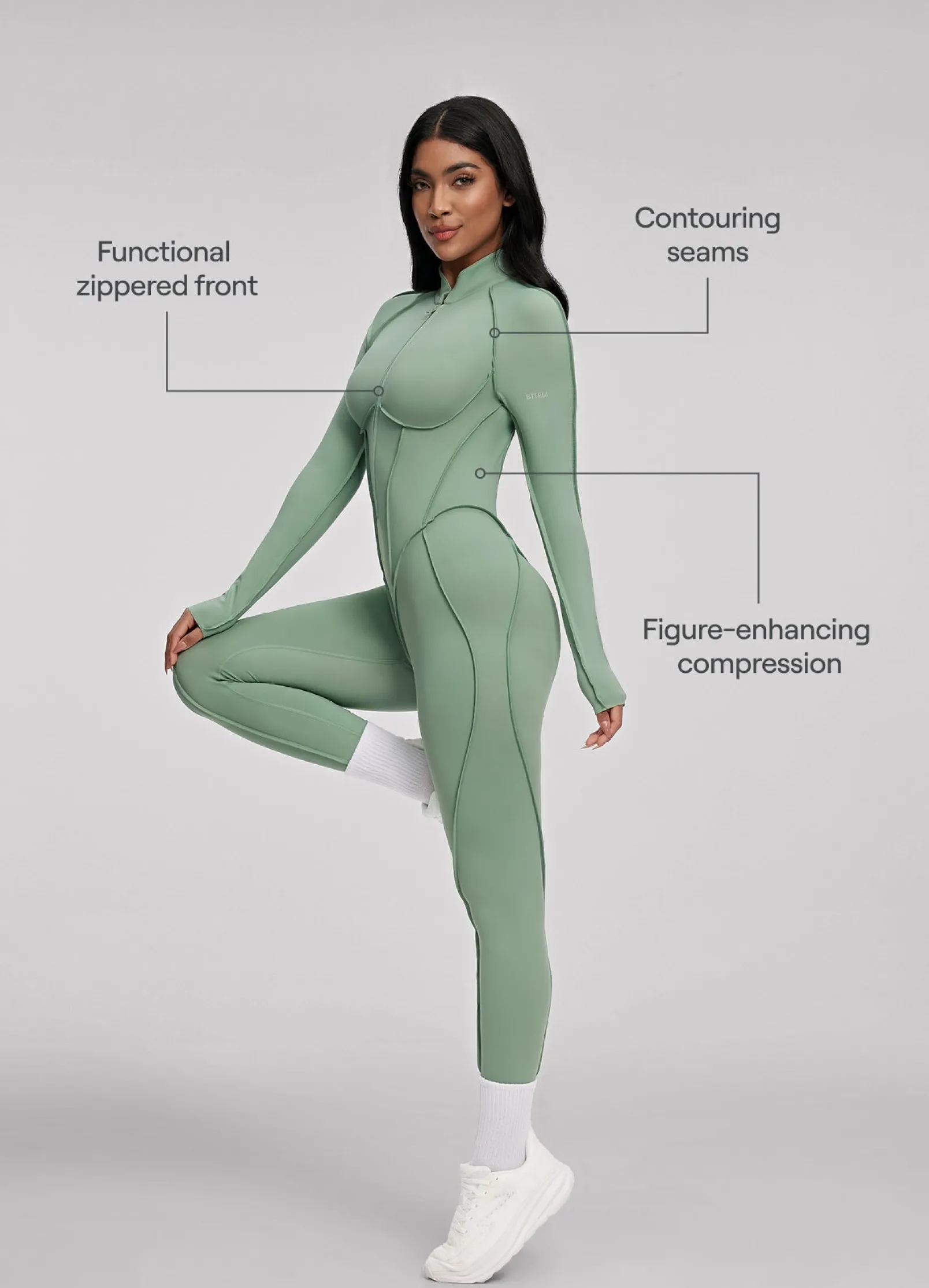 Langer Catsuit