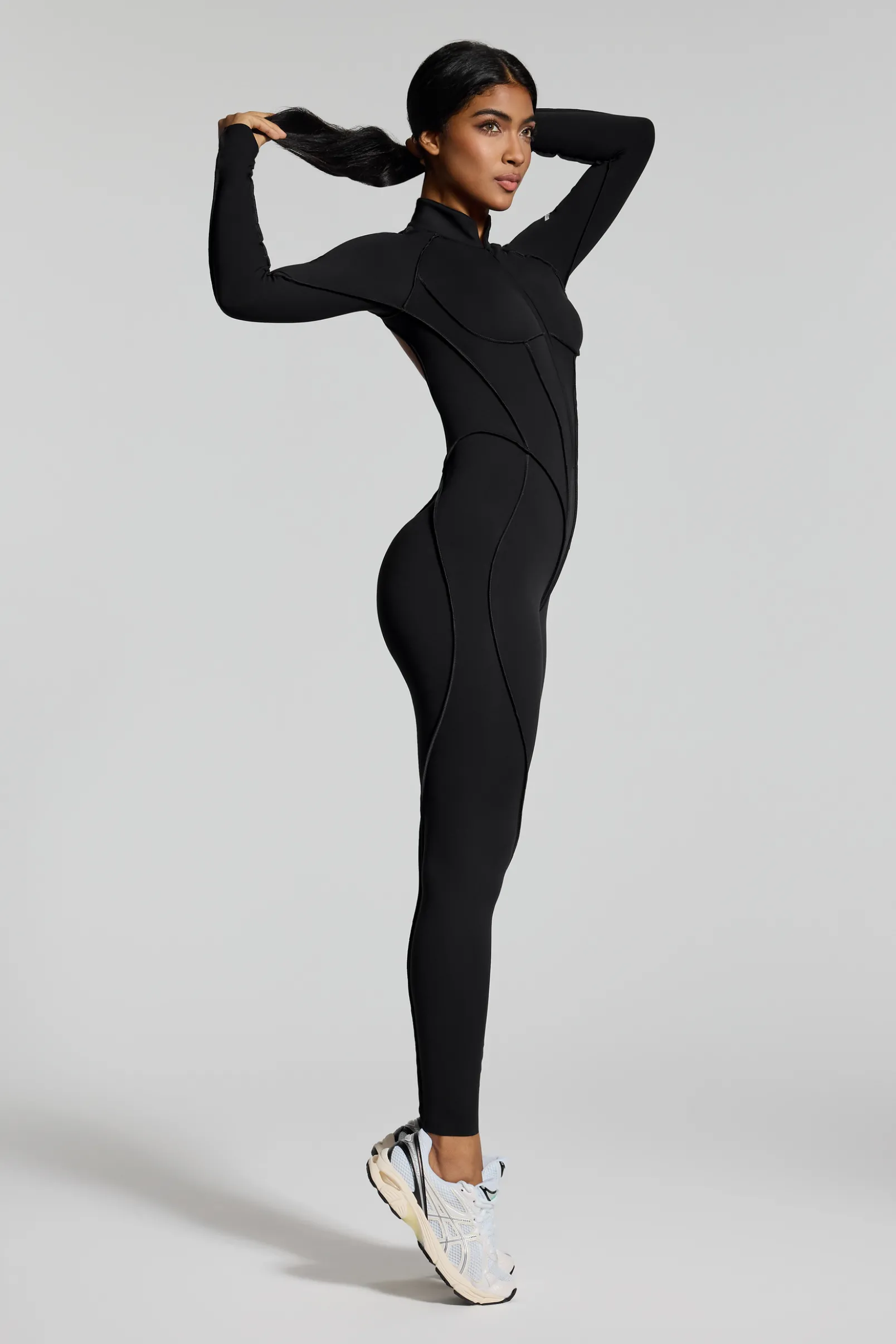 Langer Catsuit
