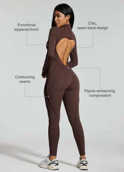 Langer Catsuit