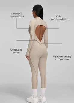Langer Catsuit