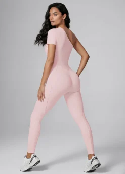 Langer One-Shoulder-Catsuit