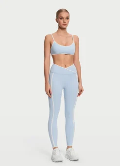 Leggings mit überkreuztem Bund