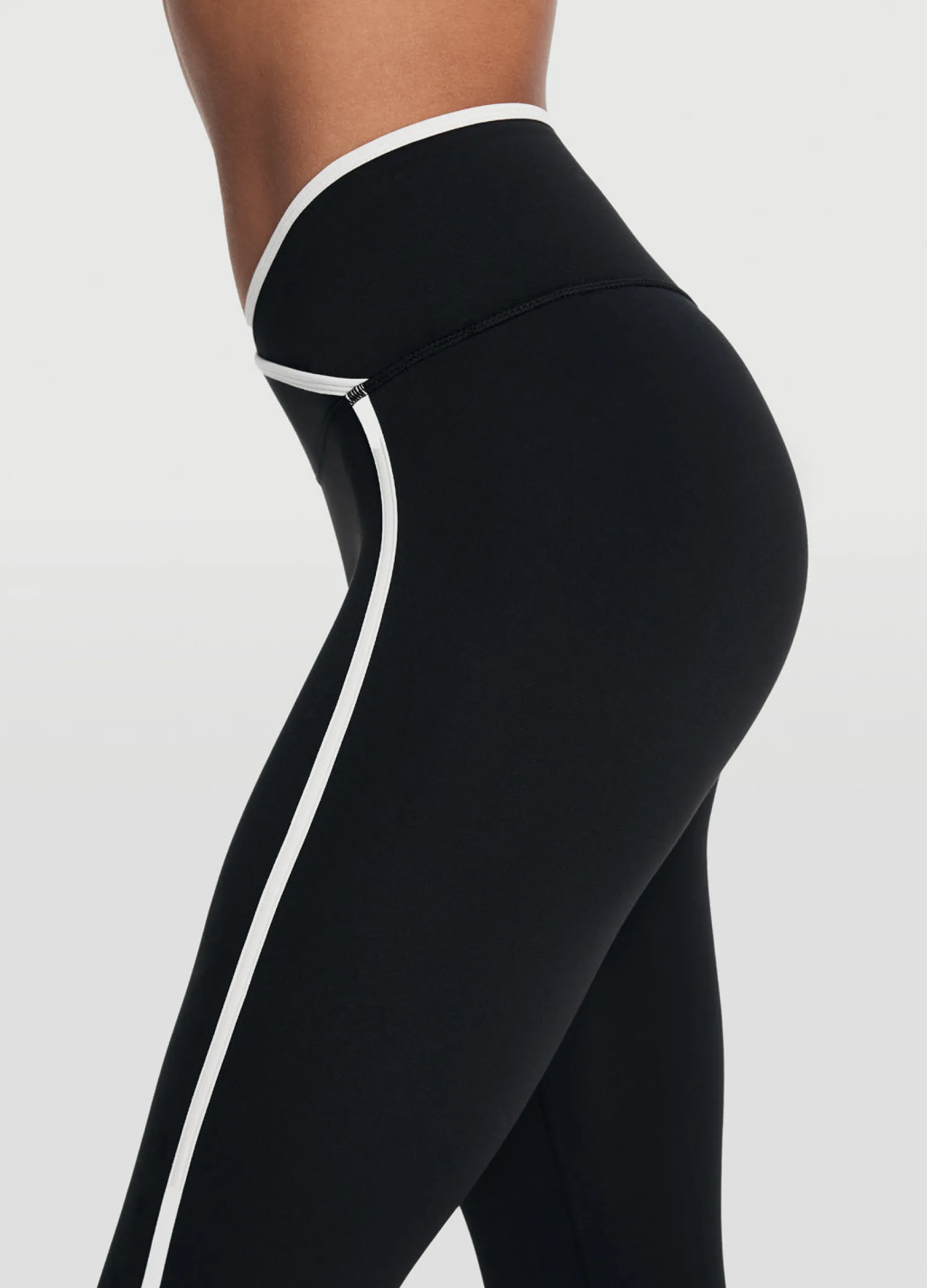 Leggings mit überkreuztem Bund