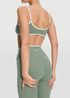 Leggings mit überkreuztem Bund