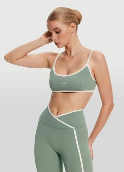 Leggings mit überkreuztem Bund