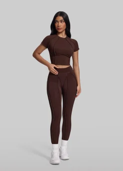 Leggings mit formenden Nähten