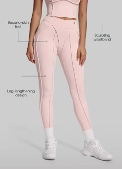 Leggings mit formenden Nähten