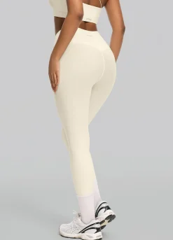 7/8-Leggings mit hohem Bund