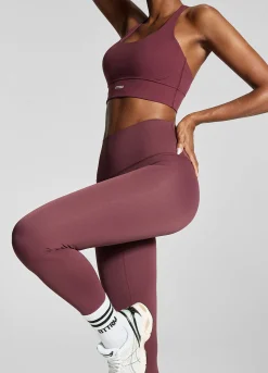 7/8-Leggings mit hohem Bund